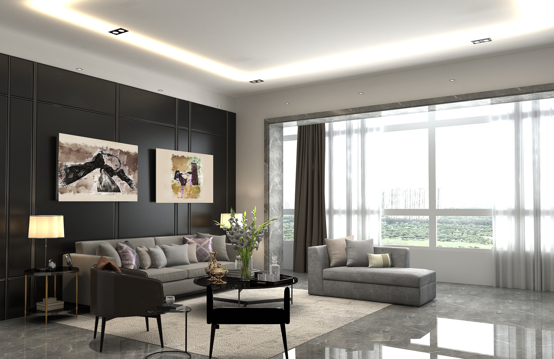 modern home interior will be maintained with the Letting  Genie Concierge service